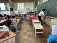 啓発授業の様子①