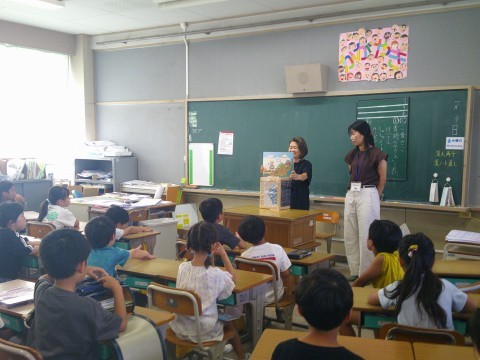 １組「おぼうさんとろくろくび」