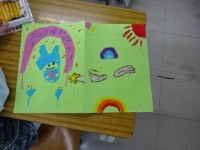 色画用紙イラスト