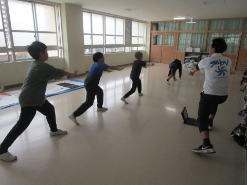 堺っ子体操　練習風景