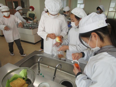 ６－２調理実習