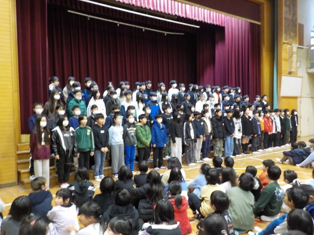 ６年生集合