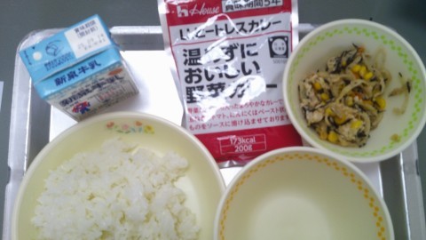 あたためなくても美味しく食べることができる「ヒートレスカレー」です