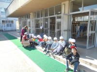 畑に向かう前の様子