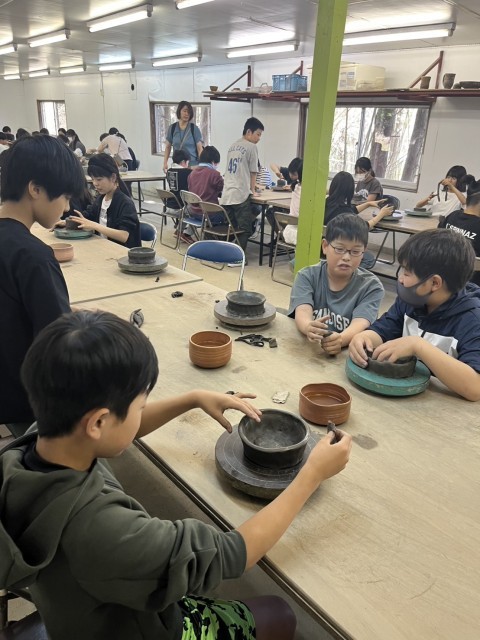 作品を作成中