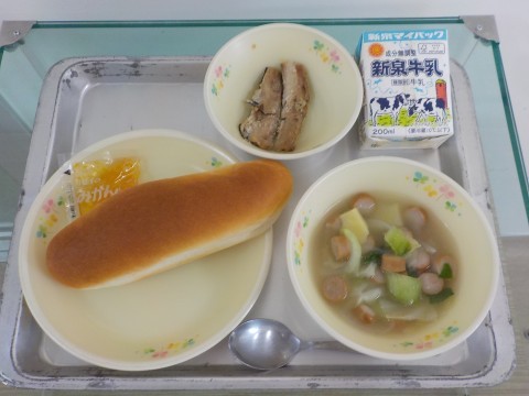 今日の給食