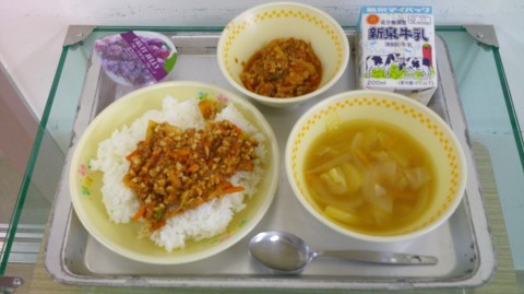 今日の給食