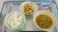 今日の給食