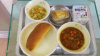 今日の給食