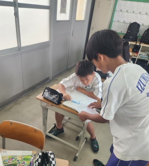練習中①