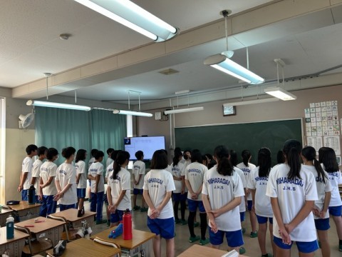 ３組全員練習