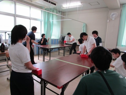 屋内スポーツ（卓球）