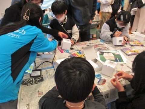 「作って学ぼう！オリジナル太陽光オルゴール工作教室」２