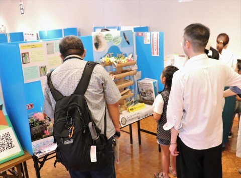 作品展示の様子
