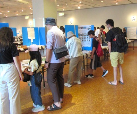 作品展示の様子