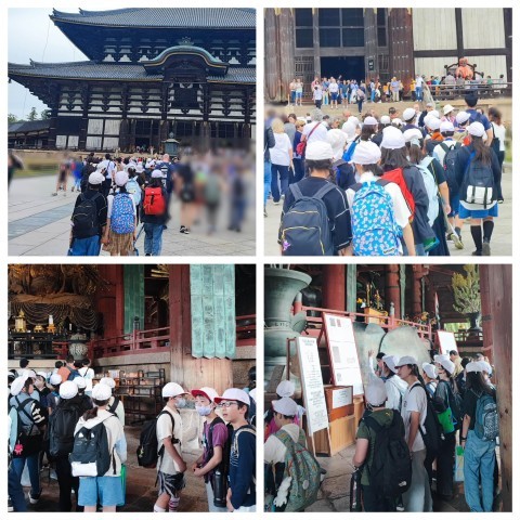東大寺。に入りました。
